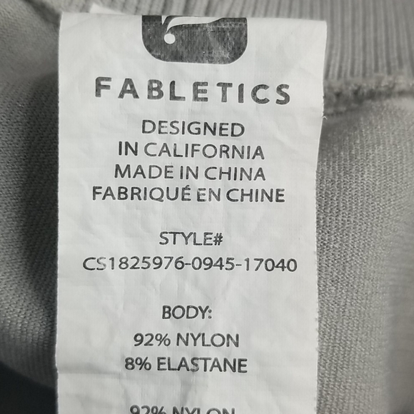 Fabletics Seamless High Waisted Capri Leggings M - Picture 9 of 12